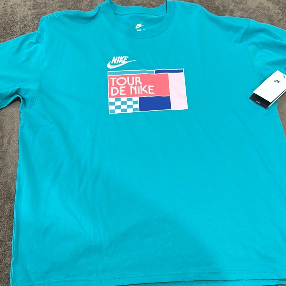 Nike Blue Short Sleeve Tees